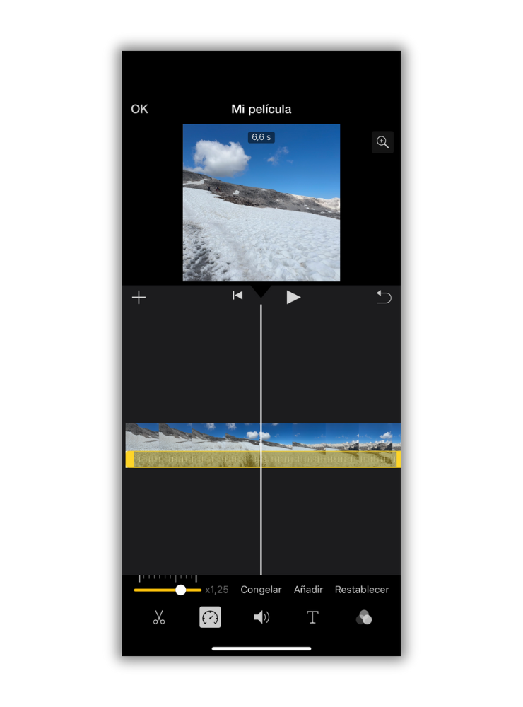 Comment mettre une vidéo en mode accéléré depuis n'importe quel mobile 6 cambiar velocidad pelicula imovie
