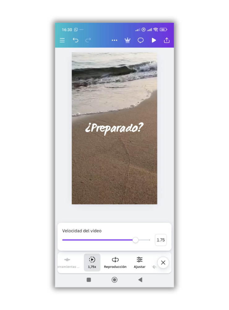 Comment mettre une vidéo en mode accéléré depuis n'importe quel mobile 10 cambiar velocidad videos canva