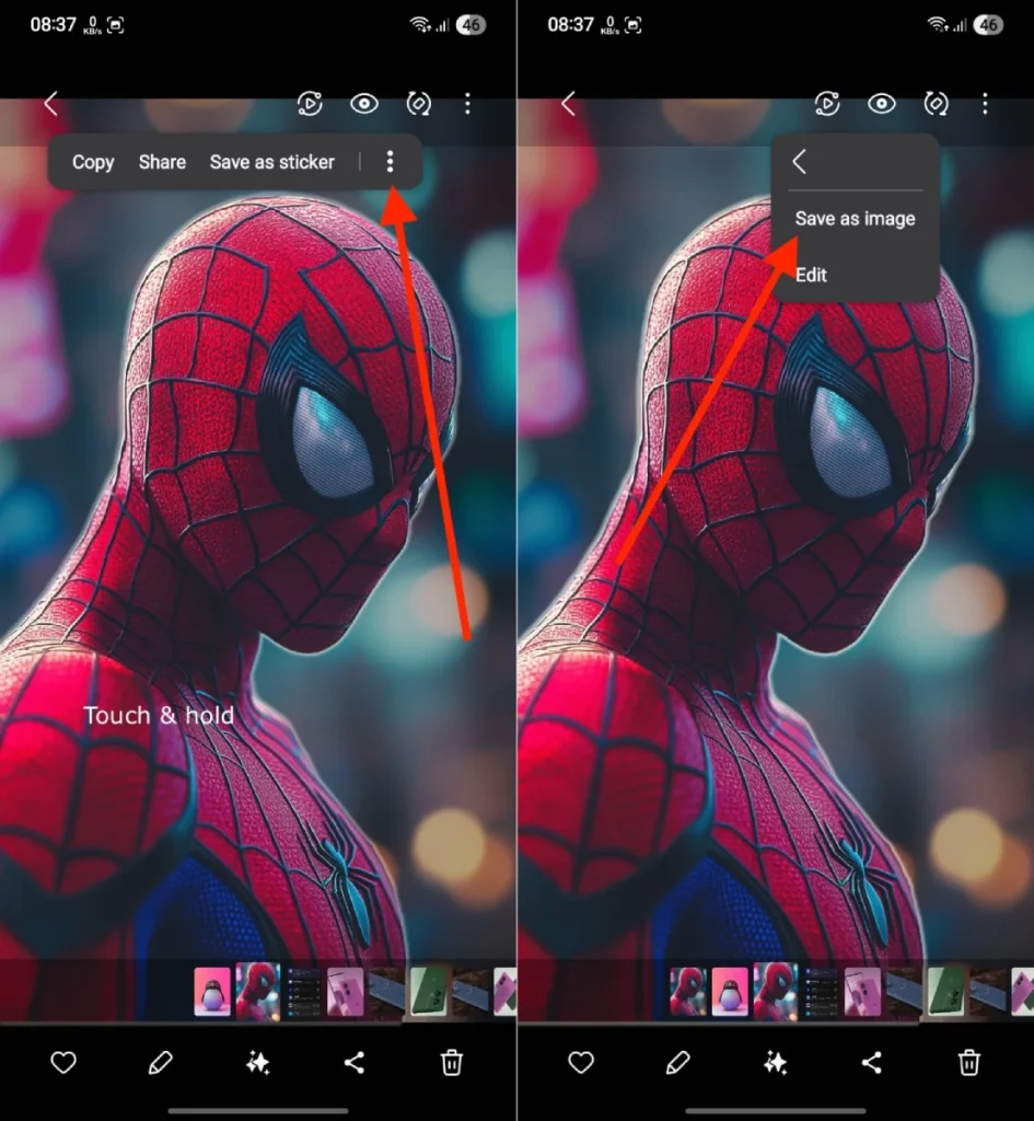 Comment obtenir un effet de profondeur sur n'importe quel téléphone Samsung ? 3 Get Depth effect on Samsung Phone