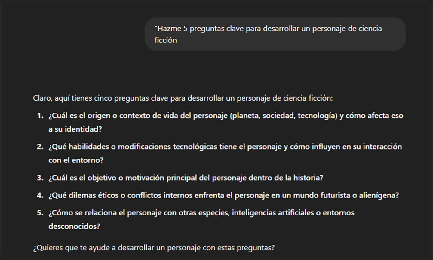 Utilise des questions interactives pour des idées nouvelles
