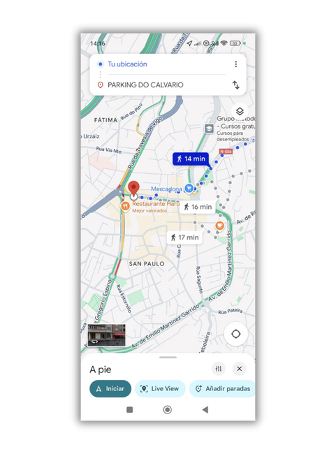 Découvrez les 7 fonctionnalités cachées de Google Maps qui vont transformer votre expérience de navigation ! 3 itinéraire google maps à pied live view