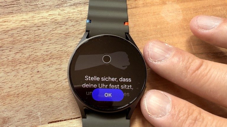 Garmin Vivoactive 6 vs. Samsung Galaxy Watch 7 : Endurance ou Polyvalence ? 10 Analyse d'impédance bio sur Samsung Galaxy Watch7