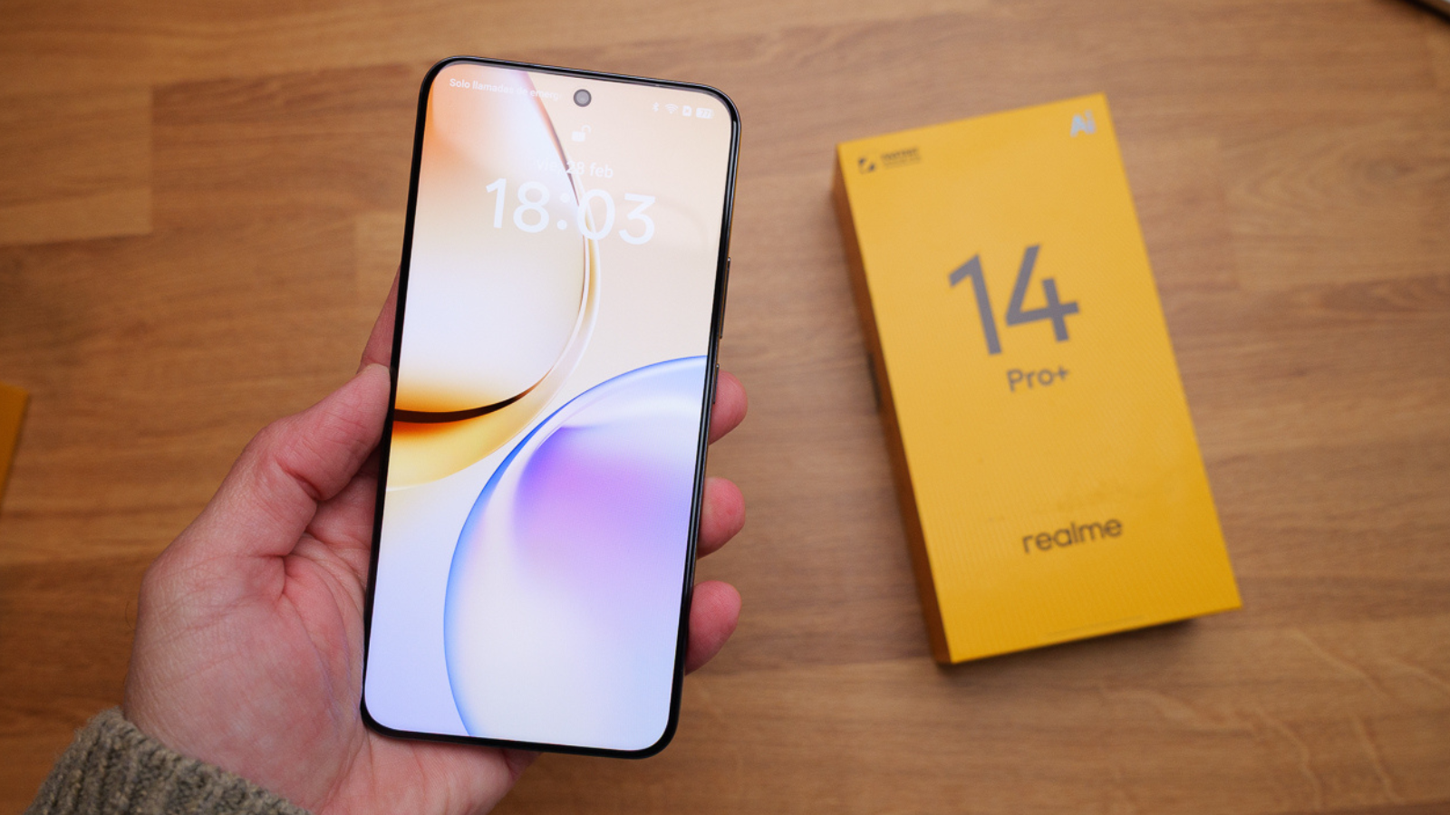 Tous les 20 smartphones de realme qui auront Android 16 dans un avenir proche 2 Écran du realme 14 Pro+ 5G