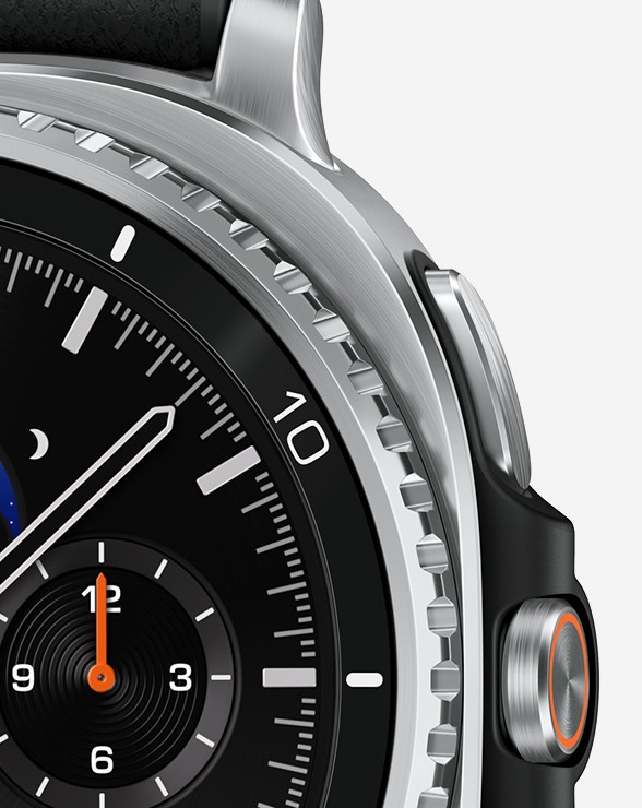 Samsung Galaxy Watch8 (Classique & Ultra) : Belles améliorations et nouveau design 4 Élégante et dotée d'une lunette rotative. (Photo: Samsung)