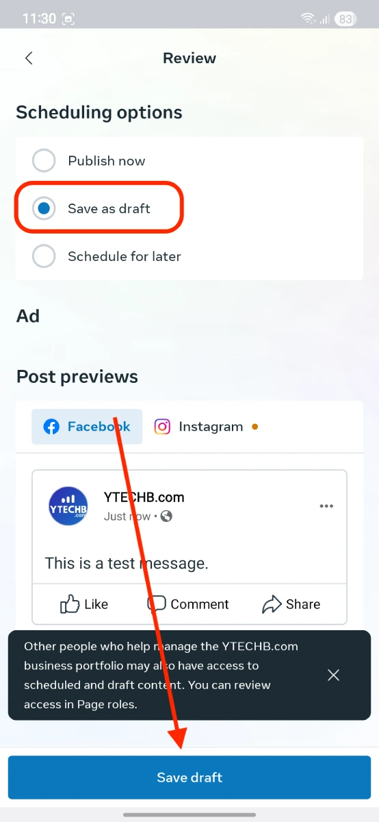 Comment retrouver vos brouillons enregistrés sur Facebook (tous les appareils) 14 Find Saved Drafts on Meta Suite