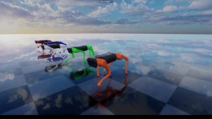 La simulation pour l'entraînement. Crédit : Joseph Humphreys, Université de Leeds