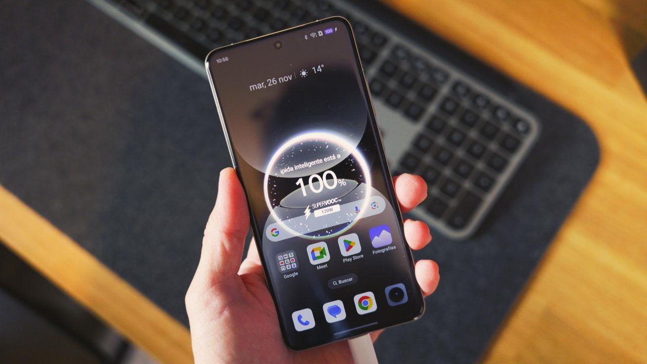 réalme gt7 pro en charge