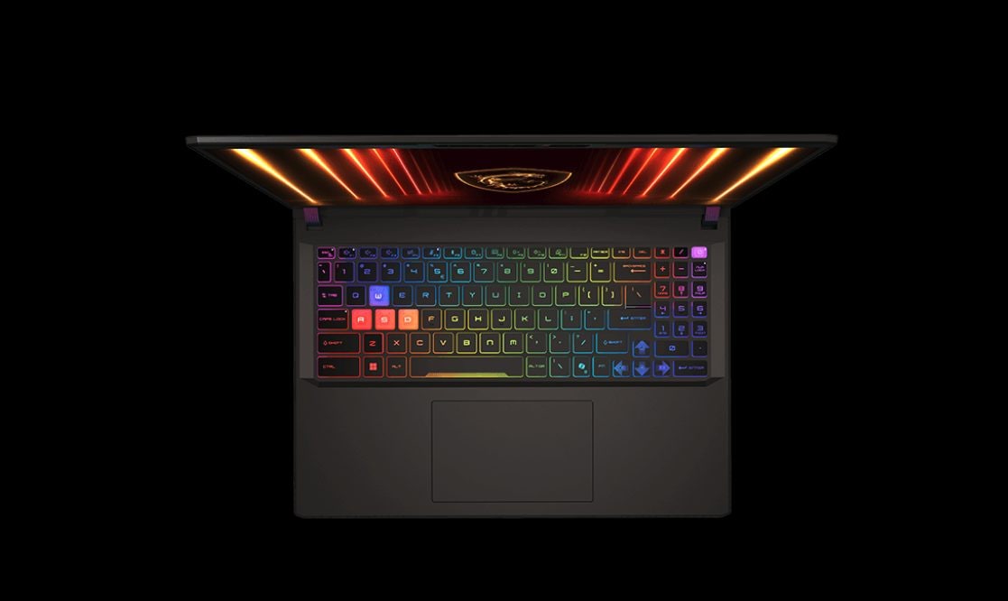 Ce que l'intelligence artificielle peut apporter à un PC de jeu : découvrez la démonstration de MSI Vector AI 3 MSI | La touche de clavier du MSI Vector AI
