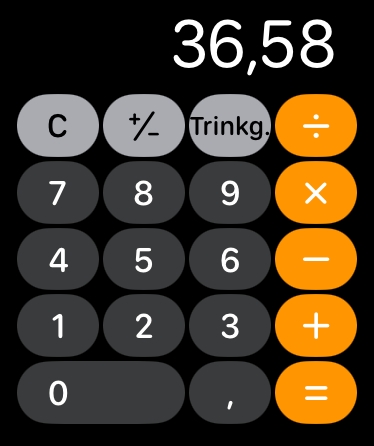 Ces 10 fonctionnalités méconnues de ton Apple Watch vont te surprendre ! 8 Calcul des pourboires Apple Watch