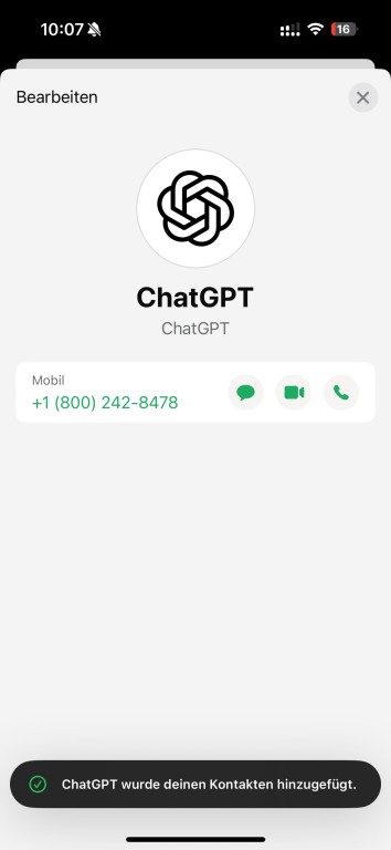 Démarrer le chat
