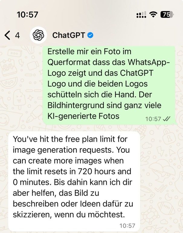 Limite ChatGPT