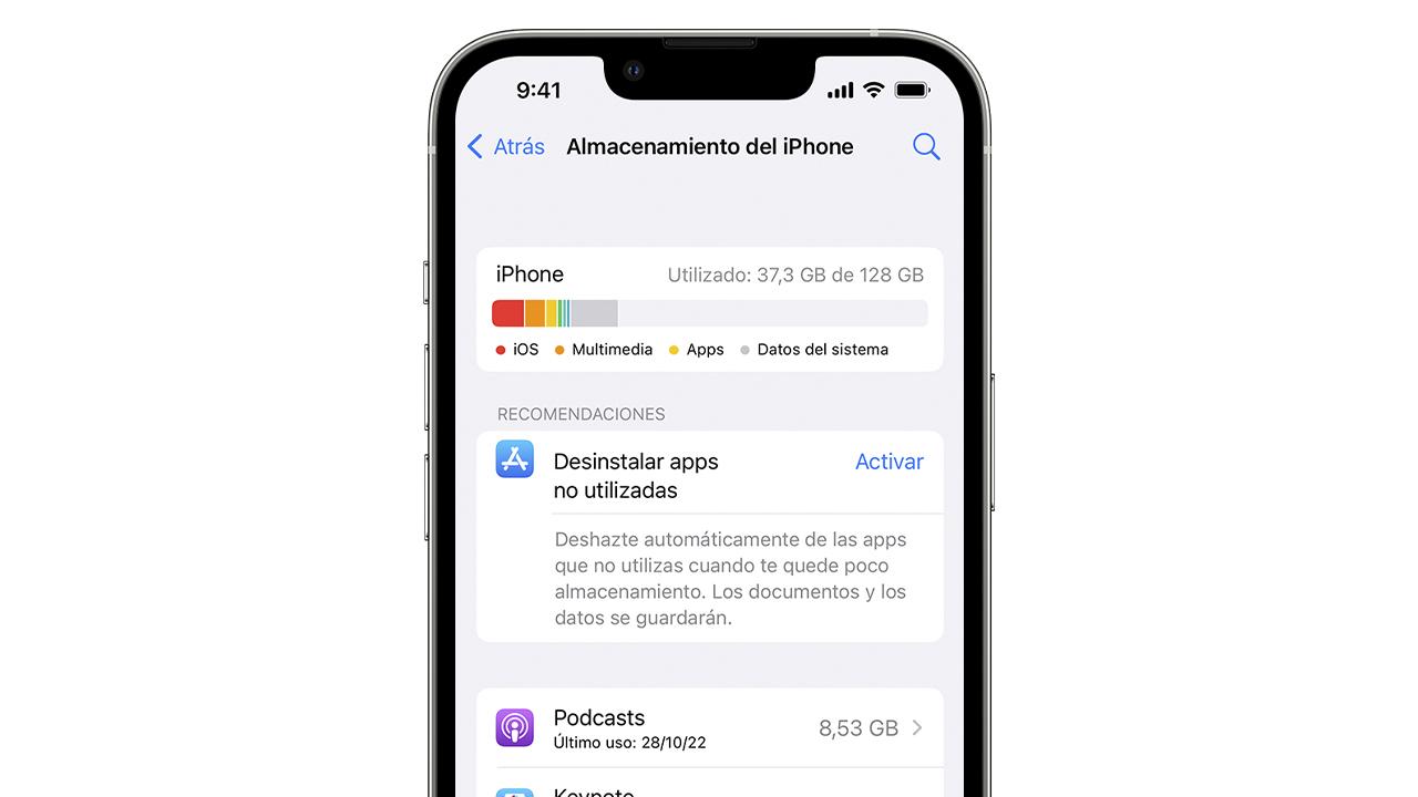 Votre iPhone s'éteint ou redémarre tout seul ? Voici comment le réparer 6 stockage iphone 1