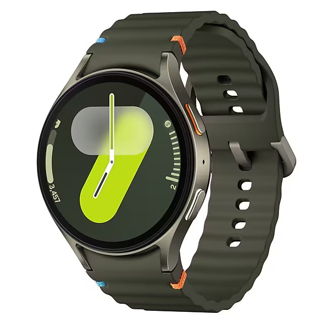 Samsung Galaxy Watch8 vs. Galaxy Watch7 : Un saut décisif vers l'avenir ? 6 La Galaxy Watch7 en vert. (Photo : Samsung)