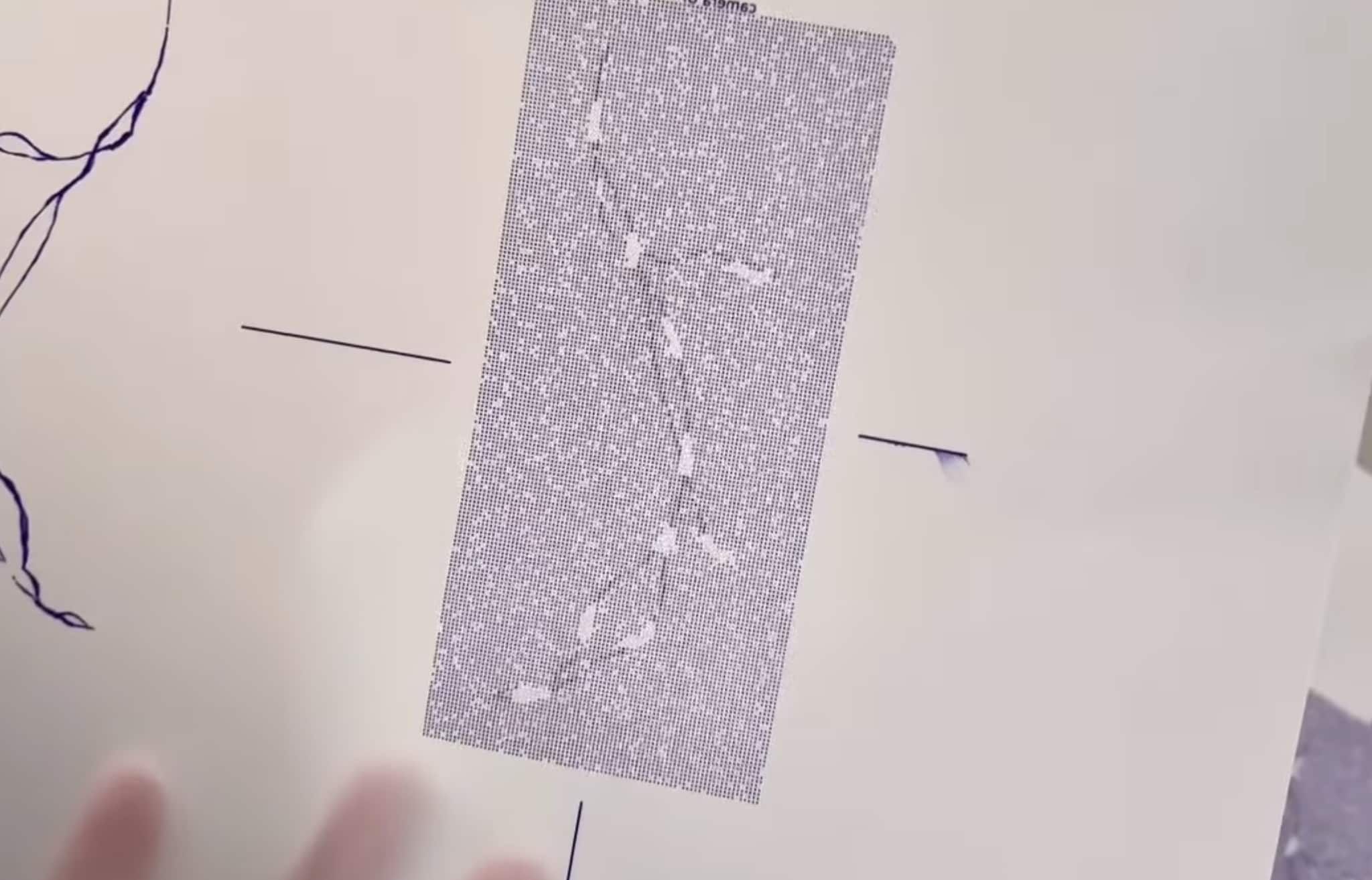INSTAGRAM | Le stencil utilisé pour tatouer avec Aero