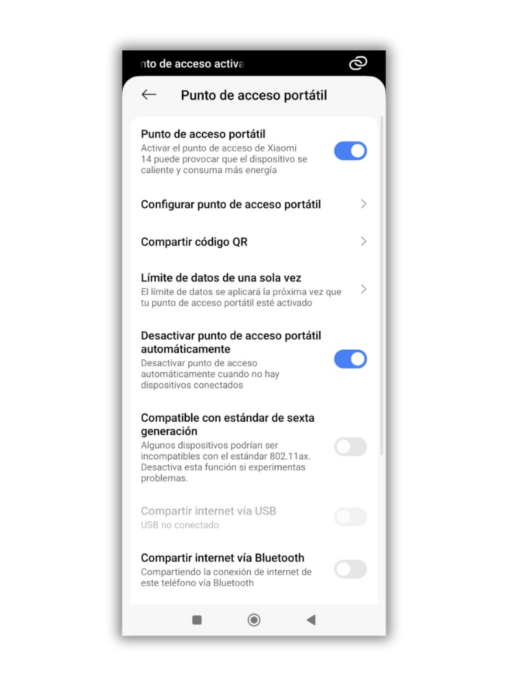 Libère le potentiel de ton Redmi Note 14 avec ces astuces 5 Point d'accès mobile Redmi