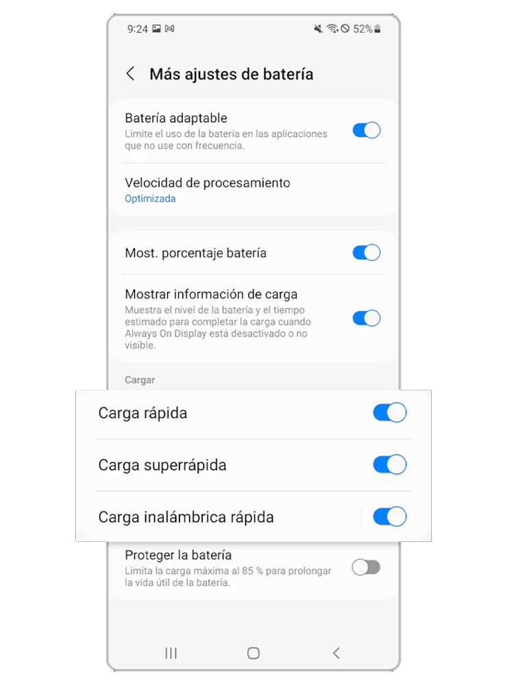Vérifiez la connexion du chargeur. Que signifie cet avis mystérieux des smartphones Samsung 4 activer charge rapide réglages Samsung