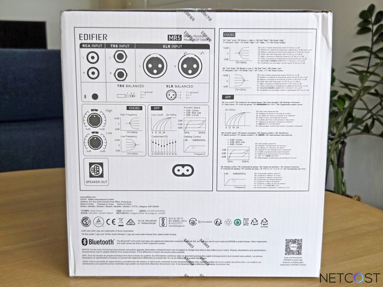 Edifier MR5 : TEST Complet des Enceintes Monitoring Tri-amplifiées 5 Edifier Mr5 Test Review Enceinte Monitoring Netcost (2)