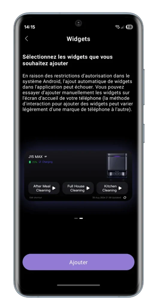 Eureka App Application Mobile J15 Max Ultra (20)