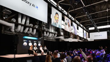 Galaxy AI nous offre une multitude de produits et nouveaux formats chez Samsung : bagues, montres, boucles d'oreilles, lunettes... 1 Galaxy AI nous permettra de découvrir une multitude de produits et de nouveaux formats de Samsung : bagues, montres, boucles d’oreilles, lunettes...