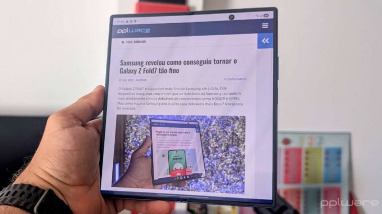 Galaxy Z Fold7 : enfin un pliable Samsung qui séduit 1 Galaxy Z Fold7 : enfin un pliable Samsung qui séduit