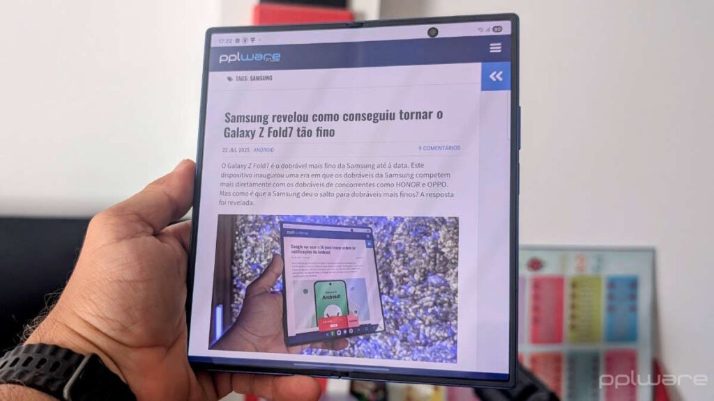Galaxy Z Fold7 : enfin un pliable Samsung qui séduit 2 Samsung Galaxy Z Fold7 pliable