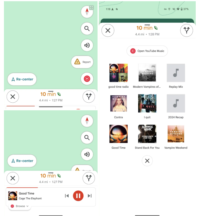 Google Maps a supprimé l'une des fonctions les plus utilisées par tous les utilisateurs 2 controles de reproducción en Google Maps