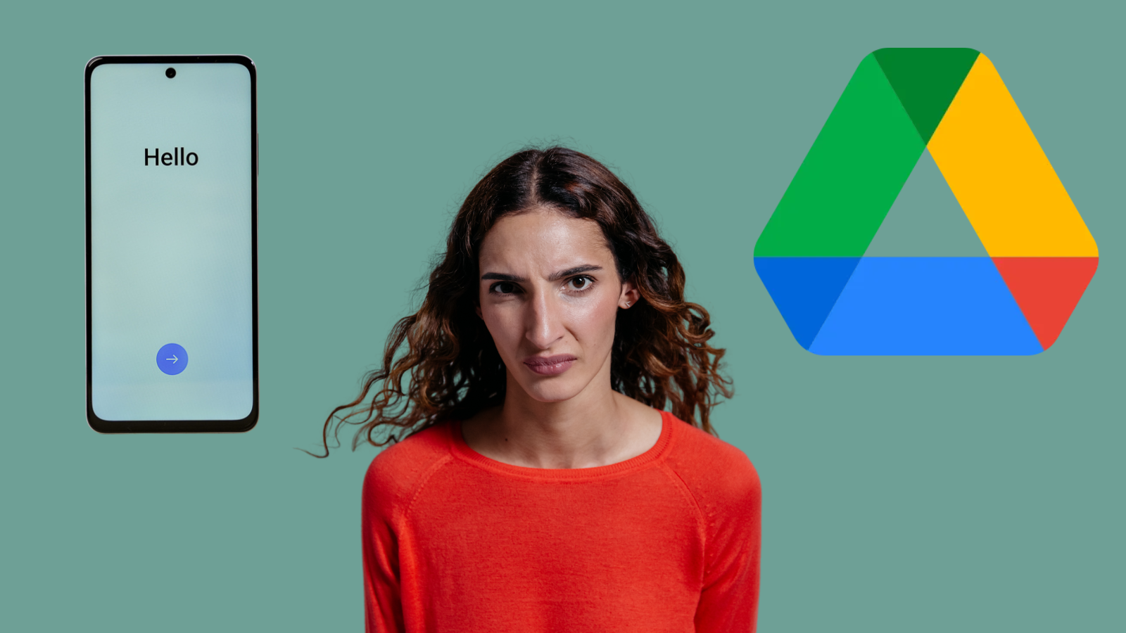 Google Drive agace une femme