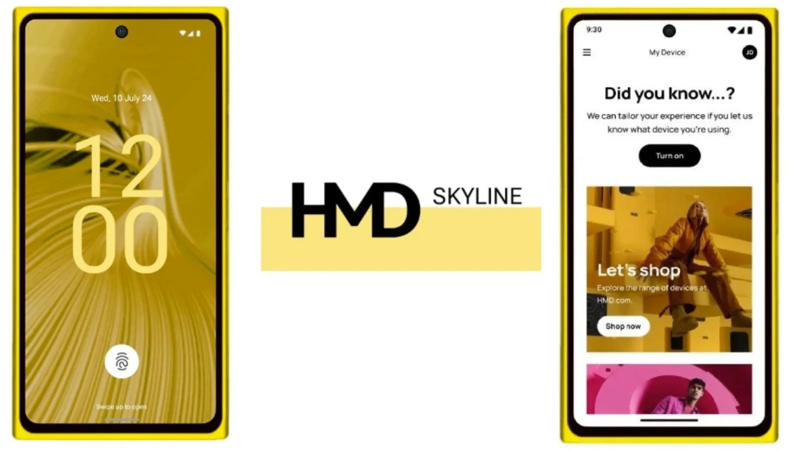 HMD annonce son retrait du marché mobile, Nokia est sur le point de disparaître à nouveau 3 Aperçu de l'écran du nouveau HMD Skyline / Image : Weibo