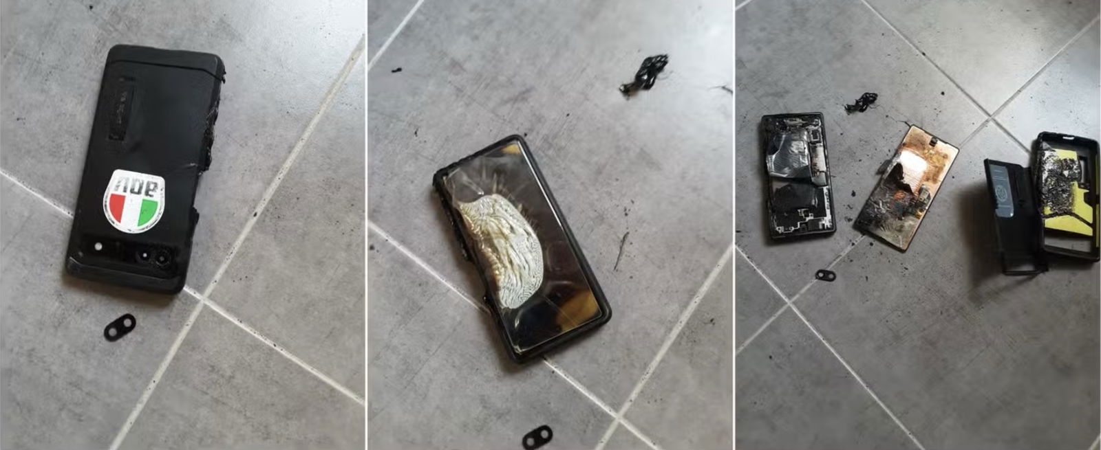 Pixel 6a brûlé