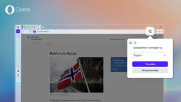Opera revitalise ses versions de bureau : sécurité renforcée, nouveau traducteur et nouveautés intéressantes 20 Opera renouvelle les versions de bureau d'Opera One et Opera GX : plus de sécurité, nouveau traducteur et autres caractéristiques