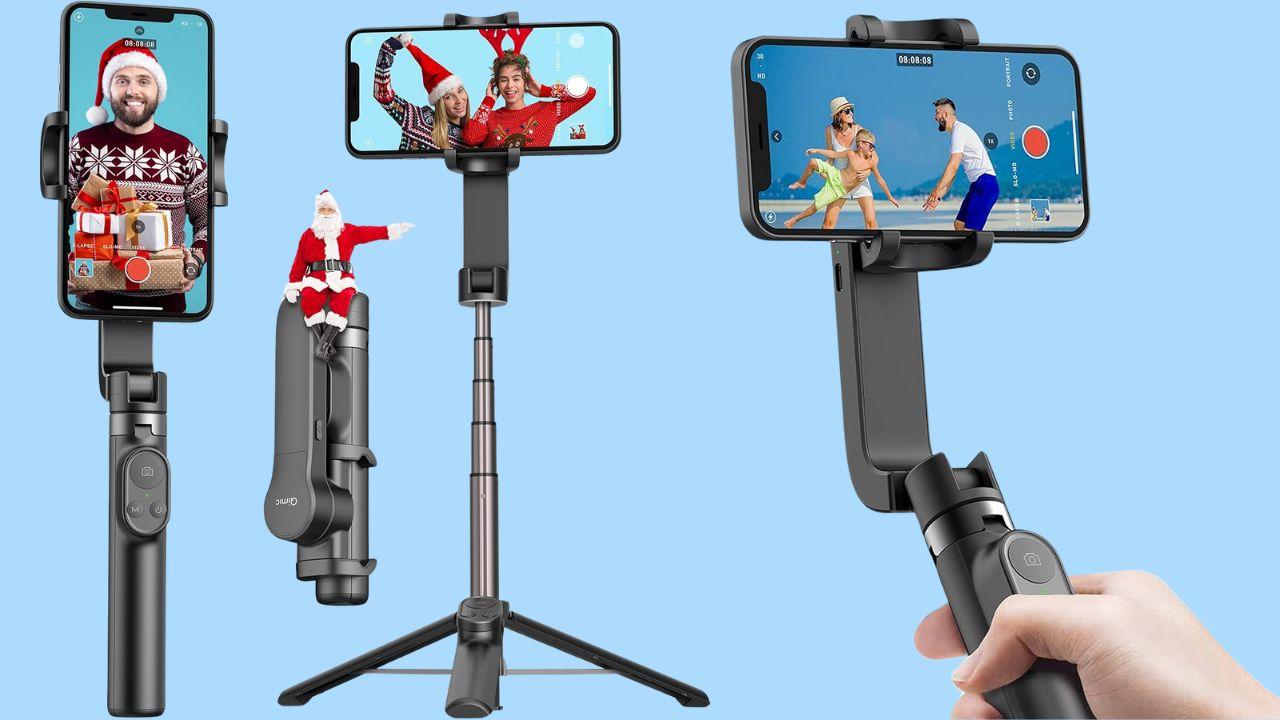 Puis-je entrer avec un selfie stick dans les festivals ou est-ce interdit ? 2 Qimic Gimbal Movil Palo pour Selfies
