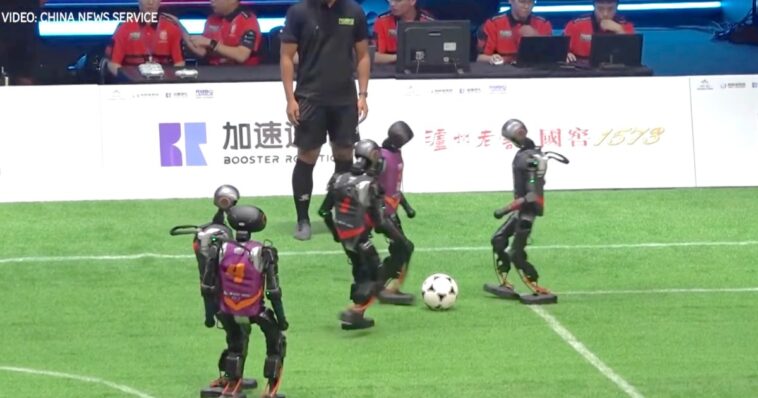 Regardez ces robots humanoïdes IA jouer au foot comme Mbappé... presque ! 1 Regardez Ces Robots Humanoides Ia Jouer Au Foot Comme Mbappe.jpg
