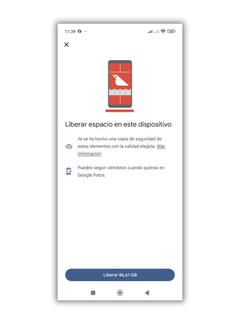Sûrement que vous ne connaissez pas cette astuce pour libérer rapidement de l'espace sur Google Photos et Google Drive 2 libérer espace mobile depuis google photos