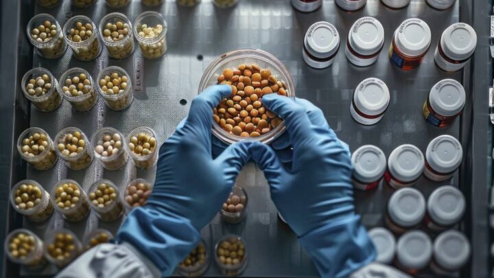 Trump attaque l'industrie pharmaceutique : des hausses de prix pouvant atteindre 200% “très bientôt” 2 vários comprimidos em potes a representar a indústria farmacêutica