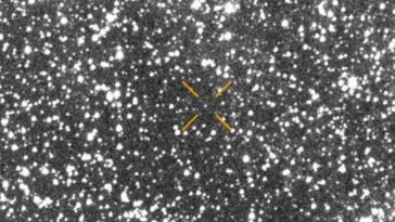 Une comète interstellaire fait son entrée dans notre système solaire : l'analyse fascinante de l'astrophysicien De Bernardis 20 La cometa 3I/ATLAS. Credit: ATLAS/University of Hawaii/NASA