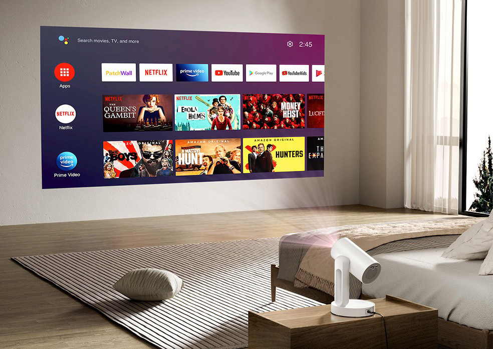 Le projecteur ETOE Starfish chute à 149€ chez Darty et FNAC ! 2 Projecteur Etoe Starfish Android Tv