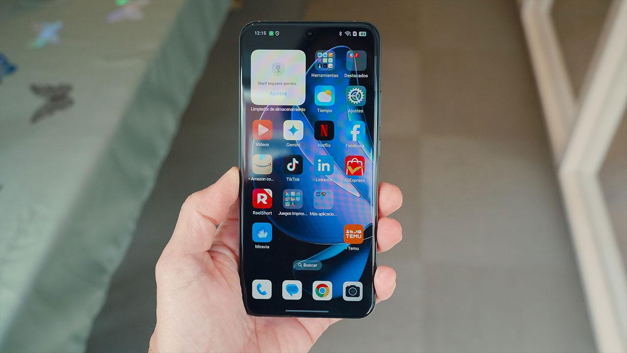 oppo reno13 écran apps main
