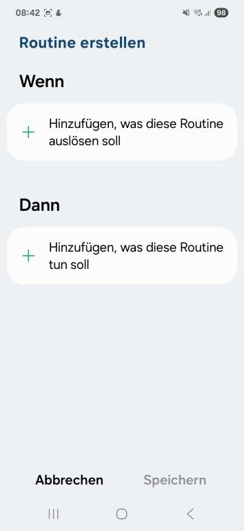 Samsung Galaxy Watch (Classic, Ultra) : Utilisez le Mode Nuit comme un Pro ! 6 Créez une routine. Vous trouverez l'option dans les paramètres de votre smartphone. (Capture d'écran)