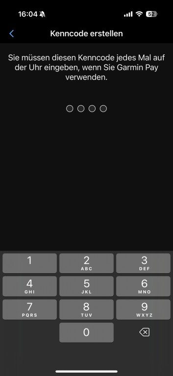 Garmin Pay : Configuration, Paiements et Banques Partenaires 5 Code PIN Garmin Pay