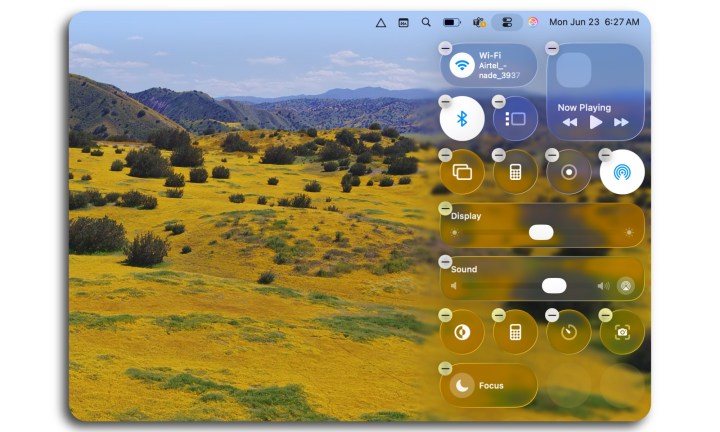 macOS 26 Tahoe : tout ce qu'il faut savoir pour en profiter pleinement 7 Centre de contrôle dans macOS Tahoe.