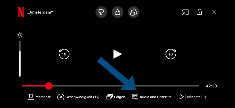 Netflix : Comment activer les sous-titres uniquement pour les dialogues 6 Sous-titres dans l'application