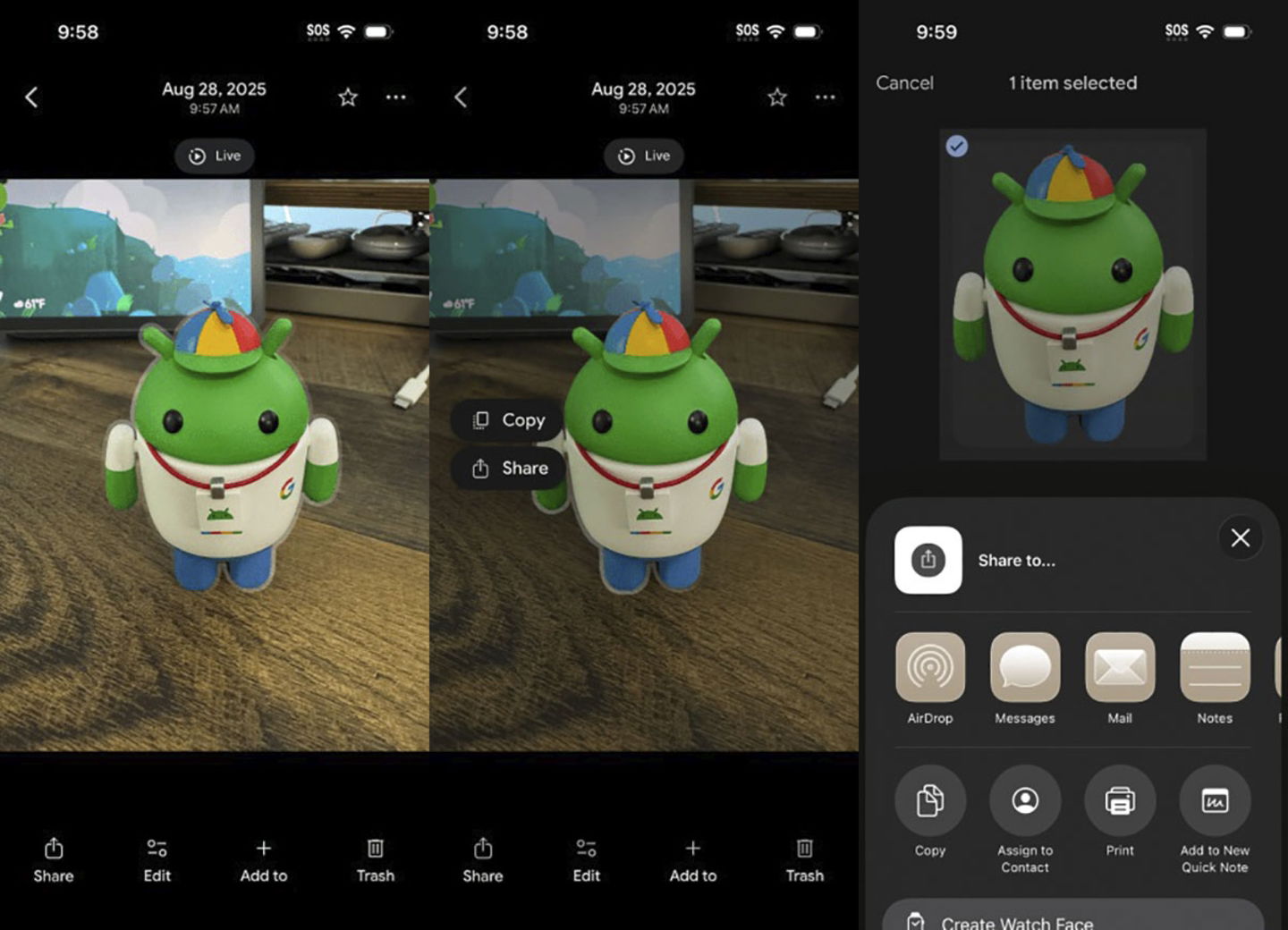 Google Photos peut désormais enlever l'arrière-plan de vos images... si vous avez un iPhone 3 Outil de Google Photos pour supprimer l'arrière-plan d'une image sur iOS