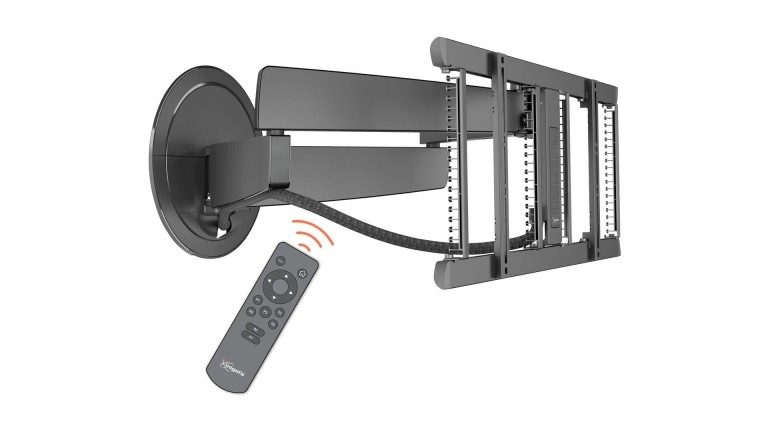 Installer un téléviseur de 55 pouces avec un support mural 3 vogel motionmount