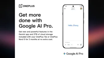 Comment obtenir gratuitement Google AI Pro sur OnePlus 13s et Nord 5