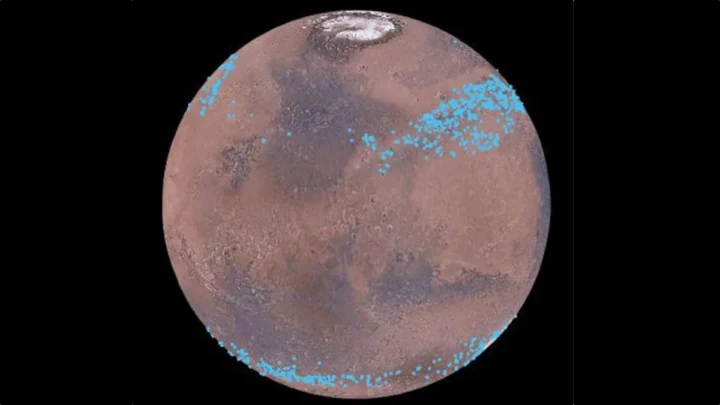 Découverte étonnante : 80 % des glaciers de Mars sont constitués de glace 2 Decouverte etonnante 80 des glaciers de Mars sont.webp