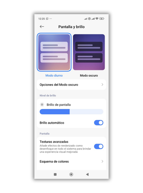 En été, voir l'écran du mobile est devenu (presque) une mission impossible à cause du soleil, voici les solutions 2 ajustements écran luminosité mobile