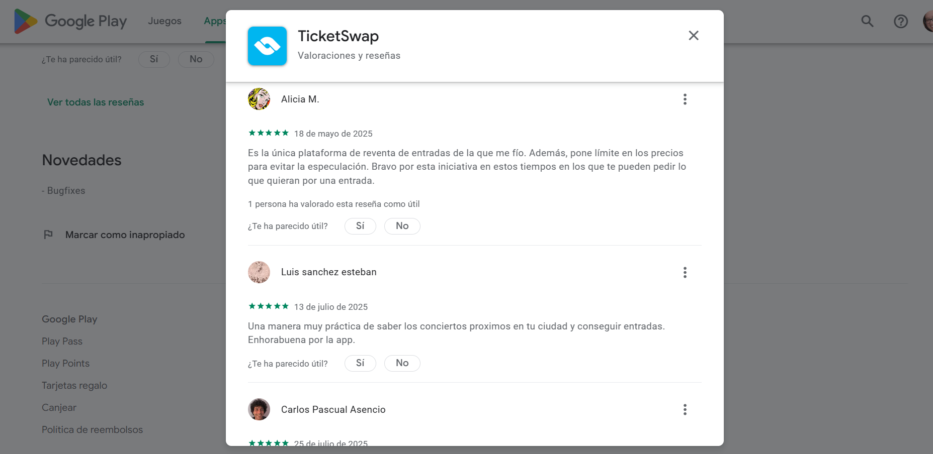 Est-il sûr d'acheter des billets de concerts et de festivals sur TicketSwap 3 commentaires boutique applications ticketswap
