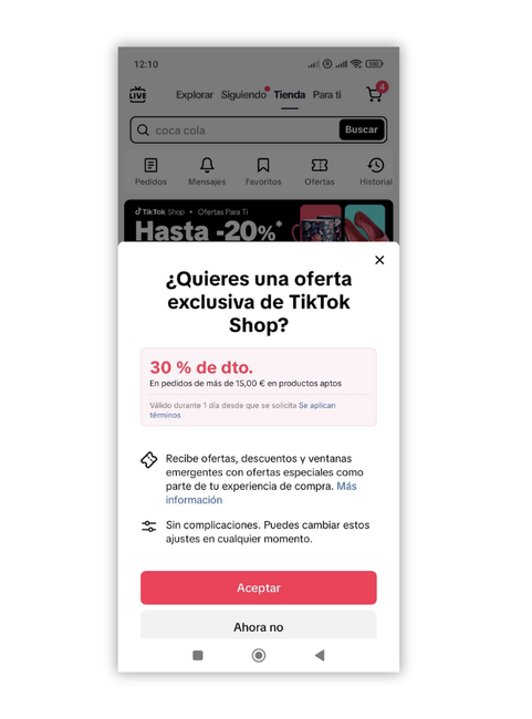 Est-il sûr d'acheter sur la boutique TikTok ? 2 Offre TikTok 30 pour cent de réduction