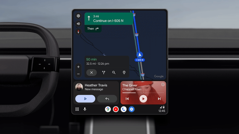 Gemini arrive bientôt sur Google TV et Android Auto, préparez-vous à l'inattendu ! 3 Gemini Live sur Android Auto