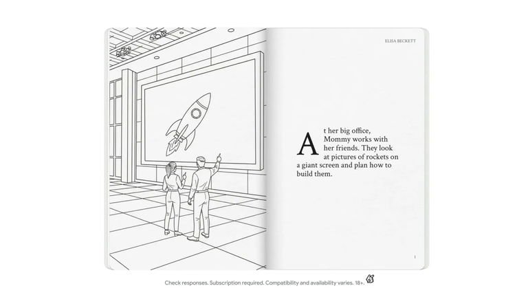 Gemini souhaite séduire vos enfants avec sa nouvelle fonction : désormais, il peut créer des bandes dessinées et des livres illustrés